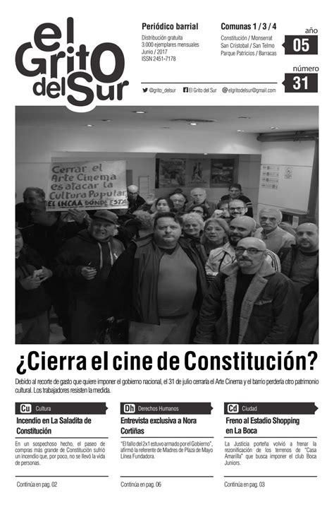 El Grito Del Sur N By Grito Del Sur Issuu