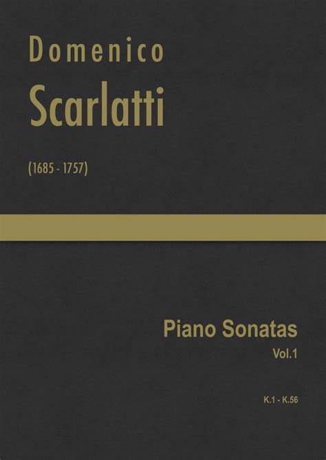 Scarlatti Complete Piano Sonatas Vol K K Arr J G Cuc