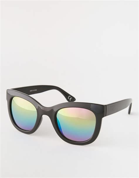 Vans Catch Ya Later Rainbow Mirror Sunglasses At Mirrored Sunglasses Sunglasses