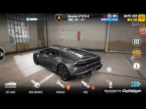 CSR Racing 2 Fastest Tune For The Lamborghini Huracán LP 610 4 YouTube