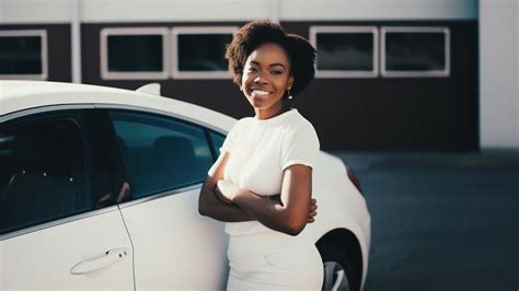 Woman Standing Her Car AI Free Photo Rawpixel