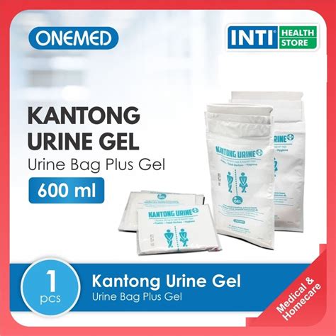 Jual Onemed Kantong Urine Gel Urine Bag Plus Gel Shopee Indonesia