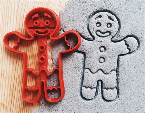 Gingerbread Man Cookie Cutter Etsy Australia