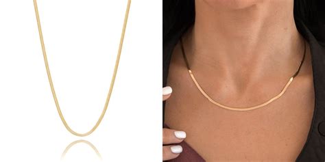 Thin Gold Chain Necklaces Top 12 Most Popular Styles Right Now