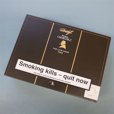 Davidoff Winston Churchill The Late Hour Toro Cigar Box Of 20