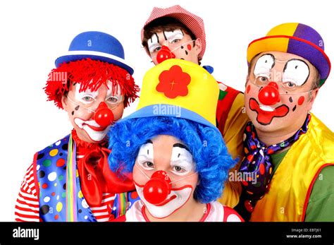 Four Clowns Hi Res Stock Photography And Images Alamy