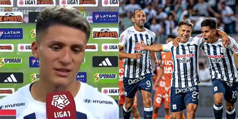 Catriel Cabellos Fue La Figura De Alianza Lima Y As Se Confes Tras El