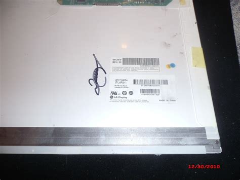 Lg Philips Lp Wp Tl P Laptop Lcd Screen Lp Wp Tlp Wxga