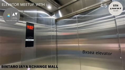 Mitsubishi Traction Elevator Bintaro Jaya Xchange Mall South