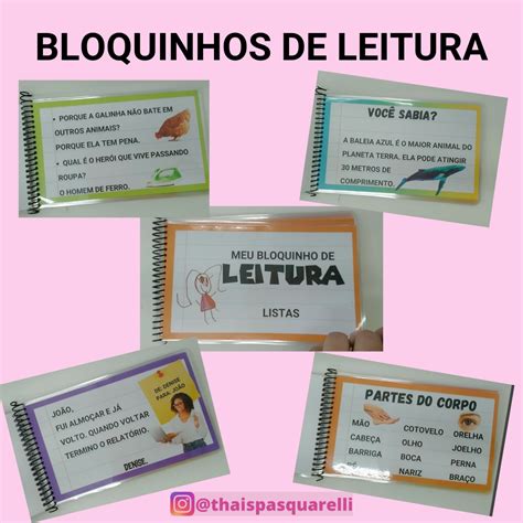 Bloquinho De Leitura Thais Pasquarelli Dos Santos Hotmart