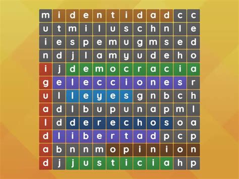 Sopa De Letras Wordsearch