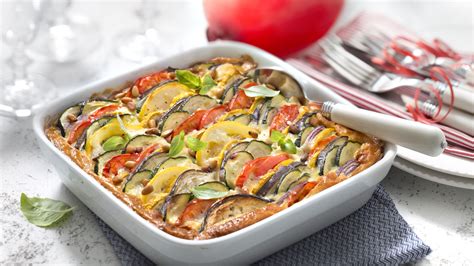 Clafoutis Aux L Gumes Du Soleil Basilic Et Pignons Legumes Du Soleil