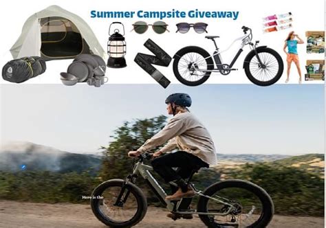 Win Free Camping Gear Giveaway For Summer Camp SweepstakeBible