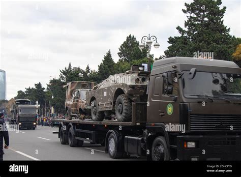 Victory Parade In Baku Azerbaijan December Exhibition Of