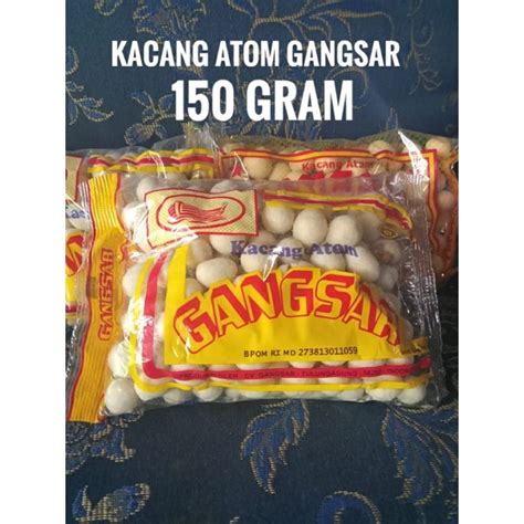 Jual Kacang Atom Kacang Shanghai Gangsar Gram Indonesia Shopee