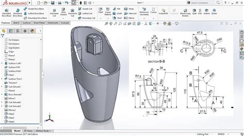 Solidworks Part Design For Cswa Cswp Cswe 1 Youtube