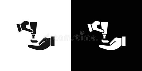 Squeeze Cream Tube Icon Logo Set Vector Stock Vector Illustration Of