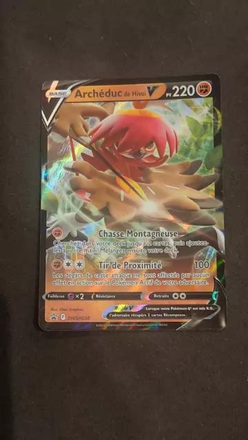 Carte Pokemon Arch Duc De Hisui V Swsh Carte Promo Pok Box Hisui Fr