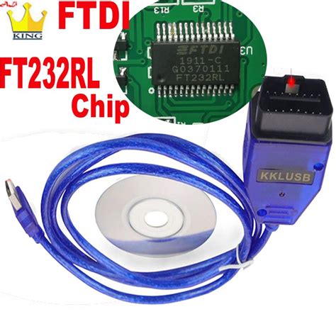 Herramienta De Diagn Stico VAG KKL 409 Esc Ner Con Chip FTDI