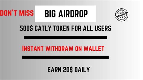 New Airdrop Claim 500token Free Instant Withdraw On Wallet