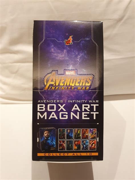 Ready Stocks Hot Toys Avengers Infinity War Box Art Magnets Set Of Hobbies Toys Toys