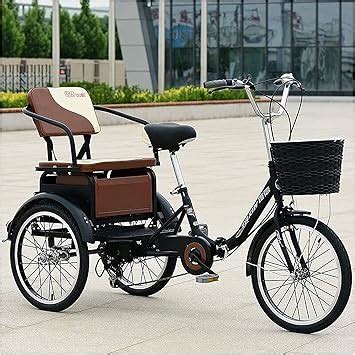 Rad Dreirad F R Erwachsene Trike Cruiser Fahrrad Faltbare