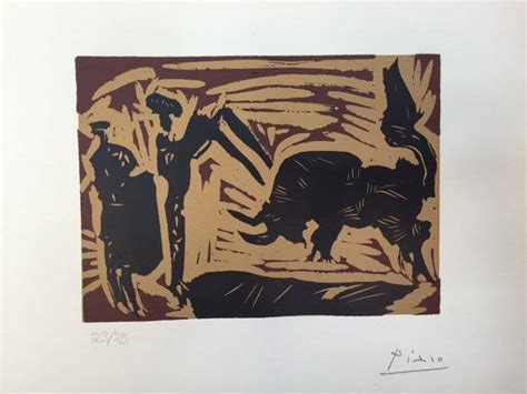 Pablo Picasso Linocut V 20 000