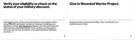 Verizon Military Discount Veterans Active Duty And Spouses