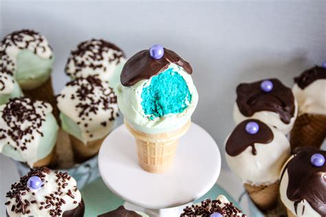 Gender Reveal Ice Cream Cone Cake Pops And Party Ideas The Diy Lighthouse