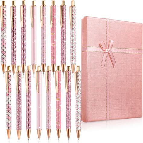 Amazon Seajan Pcs Ballpoint Pens For Journaling Pretty Glitter