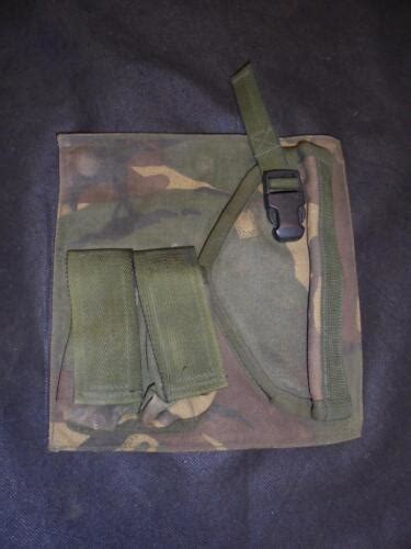 Genuine British Military Dpm Afv Crewman Waistcoat Pistol Holder