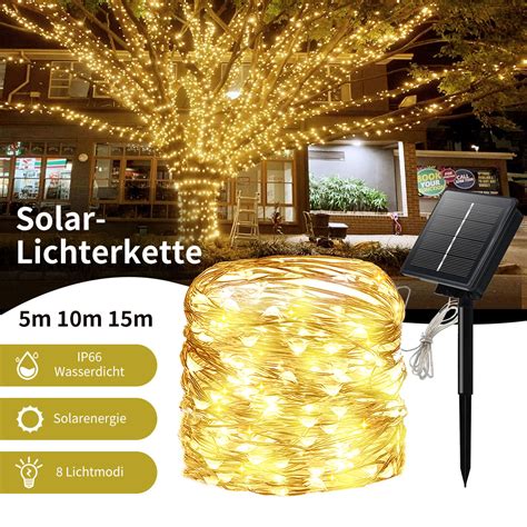 M Solar Lichterkette Lichtschlauch Led Kaufland De