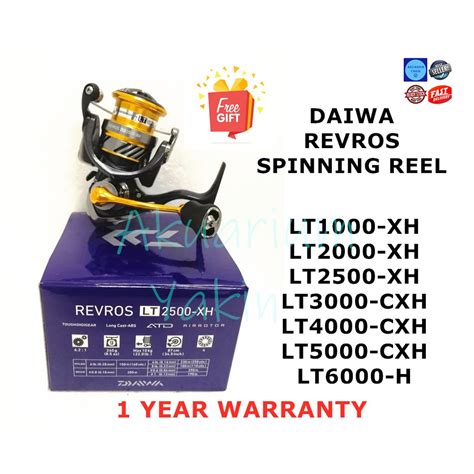 Daiwa Revros Spinning Fishing Reel Lt Xh Lt Xh Lt Xh