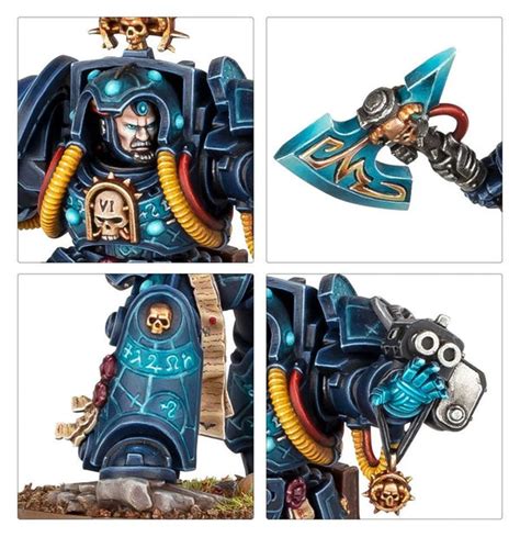 Warhammer 40k Space Marines Librarian In Terminator Armour