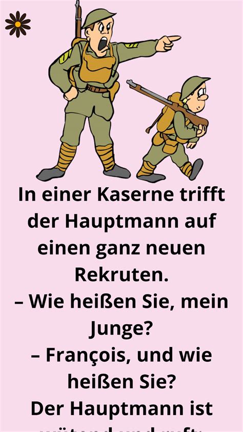 LAGUE AUF JA MEIN HAUPTMANN In Einer Kaserne Trifft Der Hauptmann Auf