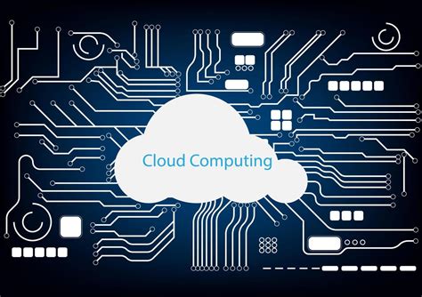 Graphics Design Hitech Technology Cloud Computing Concept Computer