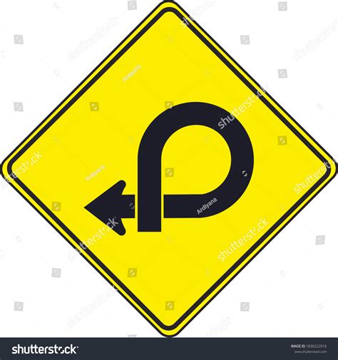 Traffic Sign Highway Stock Illustration 1836222916