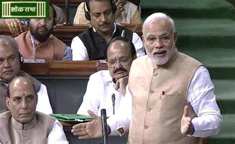 Prime Minister Narendra Modi Addresses Lok Sabha Highlights