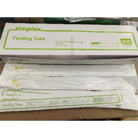 Ngt Feeding Tube Fr Fr Cm Simplex Sold Per Piece Lazada Ph