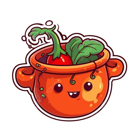 Chili Pot Vector