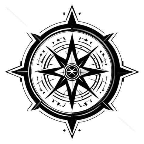 Premium Vector Compass Vector Illustration