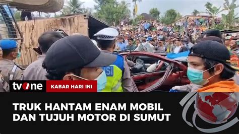 6 Orang Dikabarkan Tewas Pada Insiden Tabrakan Beruntun Di Sumut