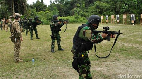 Lihat Lagi Aksi Paskhas Tni Au Yang Kini Ganti Nama Jadi Kopasgat