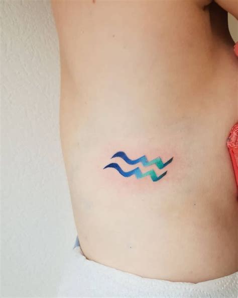 Aquarius Tattoos That Are Just As Creative As The Sign Aquarius