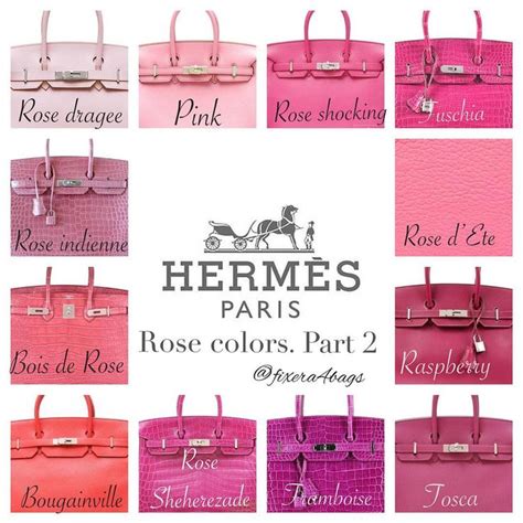 Stunning Hermes Birkin Colors