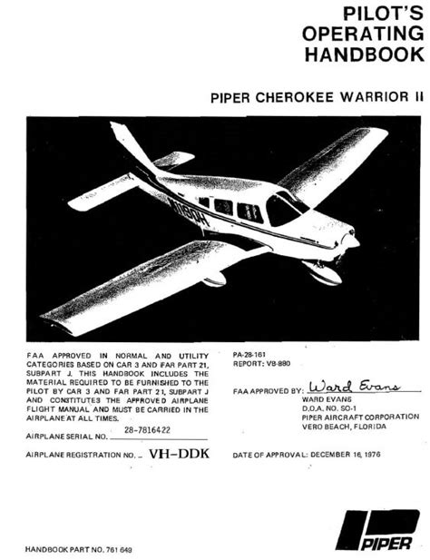 Piper Warrior Ii Poh Pa Emanualslib