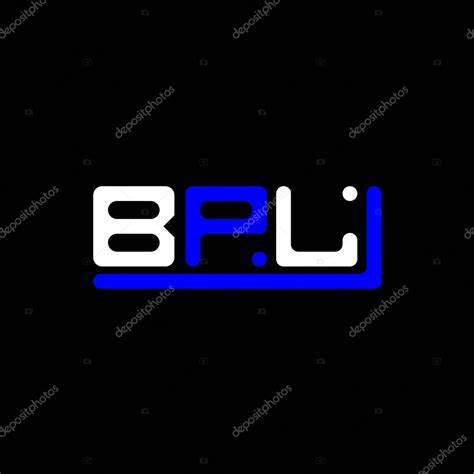 Dise O Creativo Del Logotipo De La Letra Bpl Con Gr Fico Vectorial