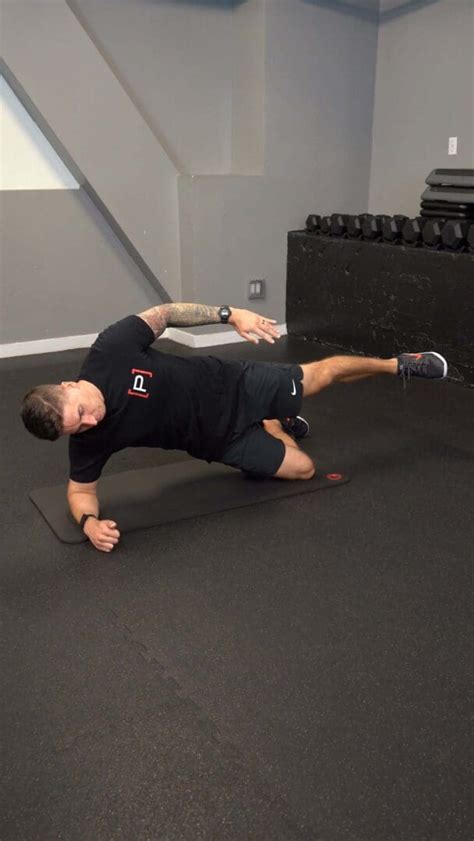 Side Plank On Knees Isometric Hip Abduction [p]rehab