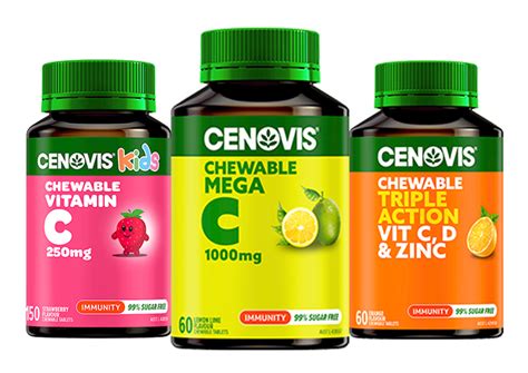 New Cenovis Chewable Vitamin C Range Archives Cenovis