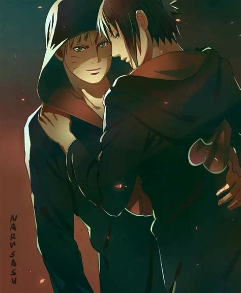 Imagenes Sasunaru Naruto Y Sasuke Beso Naruto Kakashi Personajes